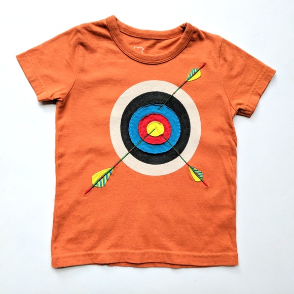 Mini Boden Other - Mini Boden Boys Target Bullseye Applique Tee 2-3